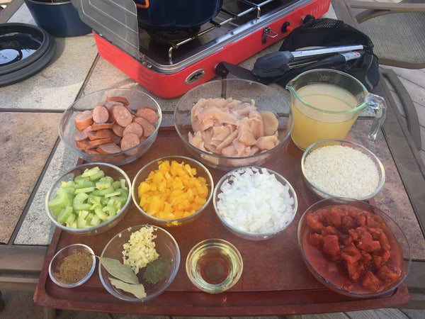 Funky Campfire Jambalaya