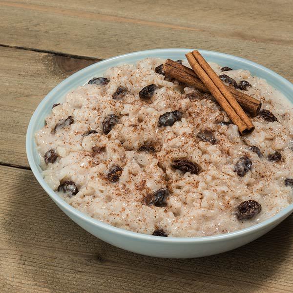 Camp Rice & Raisin Pudding