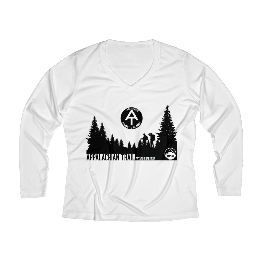 Women's Long Sleeve Performance V-neck Tee