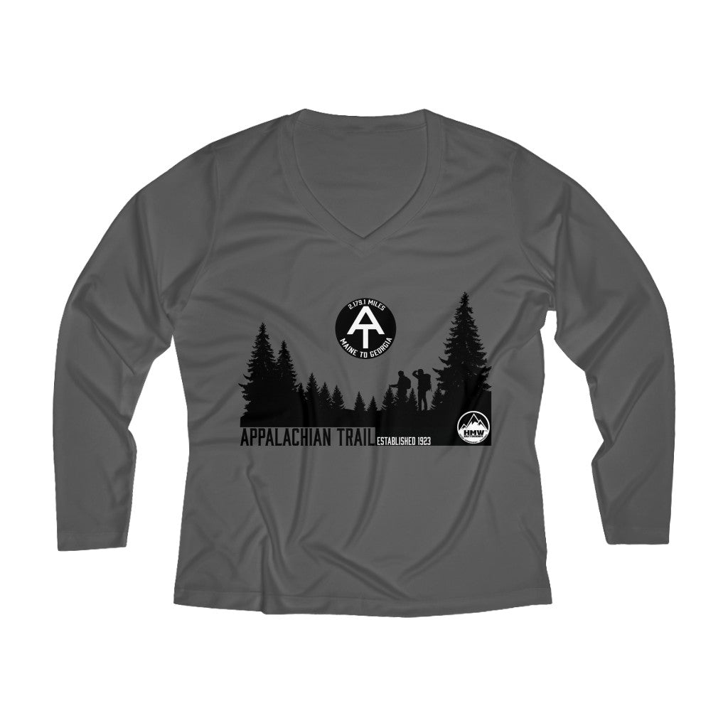 Women's Long Sleeve Performance V-neck Tee